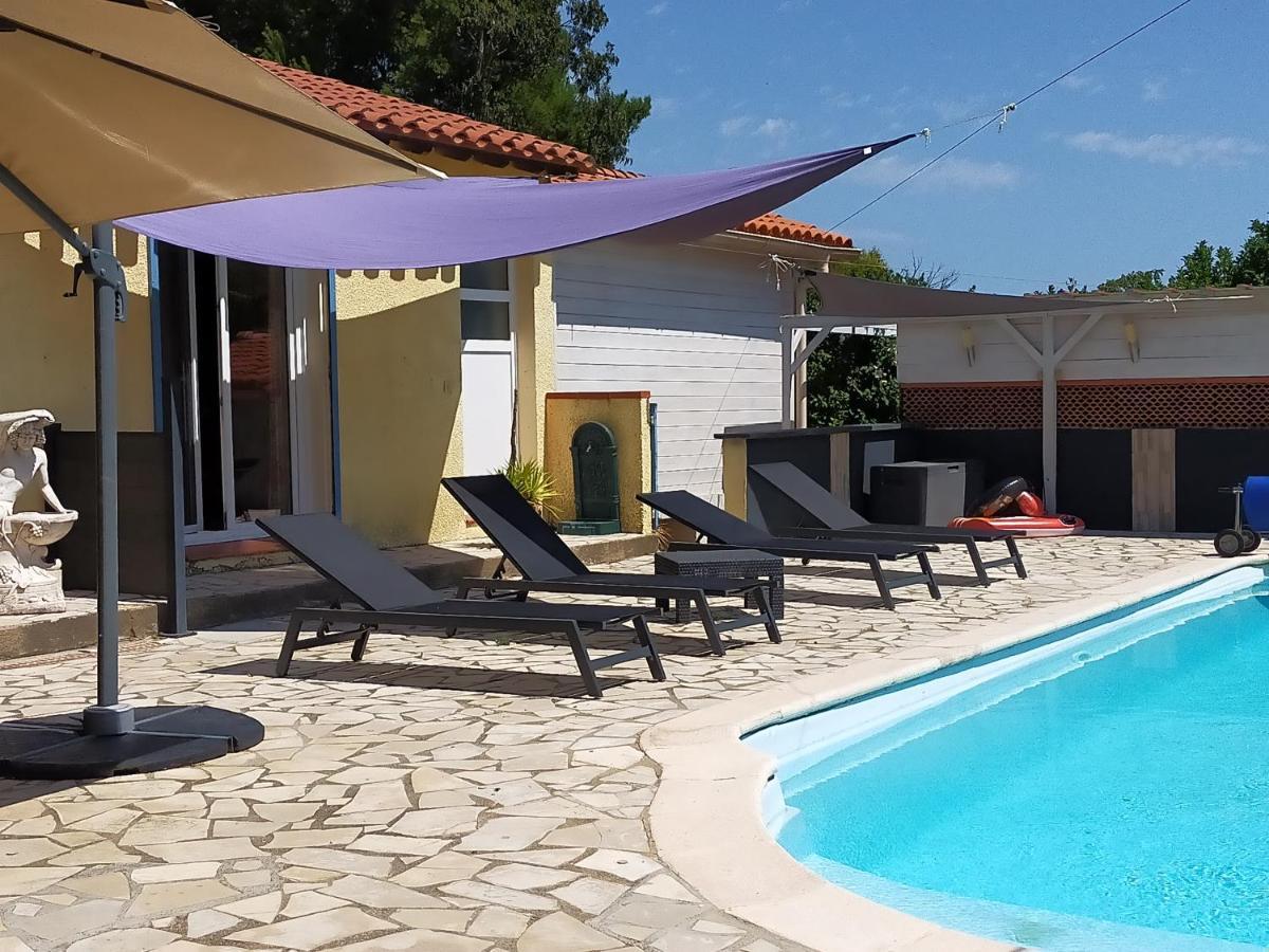 Gite Climatise L'Oisellerie Castelnou المظهر الخارجي الصورة